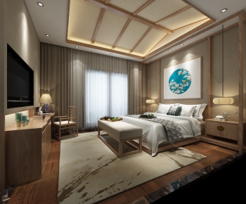 New Chinese Style Guest Room-ID:592842332