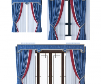 New Chinese Style The Curtain-ID:179401985