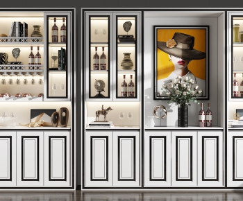 Modern Wine Cabinet-ID:797332128