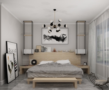Nordic Style Bedroom-ID:874839951