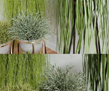 Modern Potted Green Plant-ID:712985655