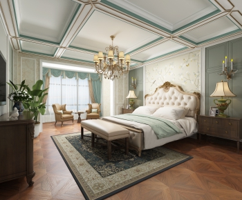European Style Bedroom-ID:792352628