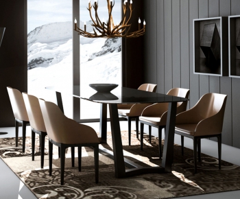 Modern Dining Table And Chairs-ID:778430127