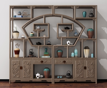 New Chinese Style Antique Rack-ID:398746667