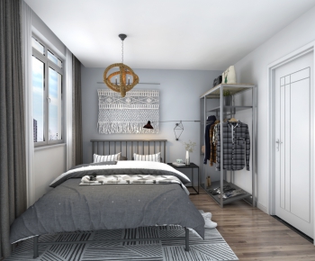Nordic Style Bedroom-ID:965446815