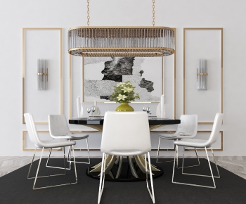 Modern Dining Table And Chairs-ID:987775248