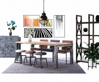 Industrial Style A Living Room-ID:866235522