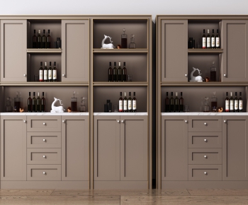 Nordic Style Wine Cabinet-ID:271737312