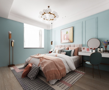 Nordic Style Bedroom-ID:314827528