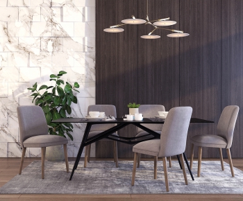 Modern Dining Table And Chairs-ID:459050248