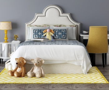 American Style Child's Bed-ID:772246233