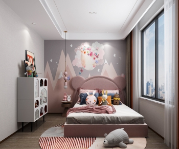 Nordic Style Girl's Room Daughter's Room-ID:364271487