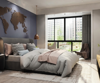 Nordic Style Bedroom-ID:777644496
