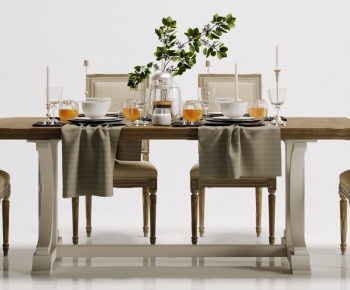 Modern Dining Table And Chairs-ID:994785574