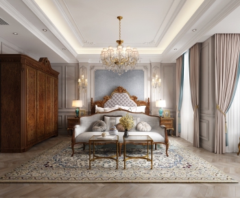 European Style Bedroom-ID:641338566