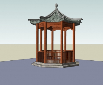 New Chinese Style Building Component-ID:274690513