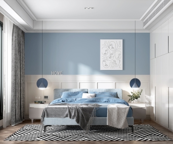 Nordic Style Bedroom-ID:813048743