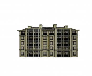 European Style Building Appearance-ID:554006897