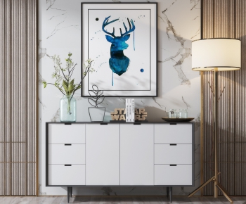 Nordic Style Side Cabinet/Entrance Cabinet-ID:759075536
