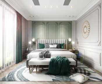 European Style Bedroom-ID:588034865