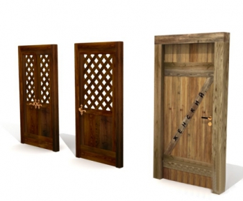 Modern Solid Wood Door-ID:950171572