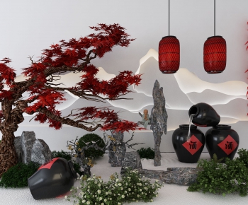 New Chinese Style Garden-ID:819222734