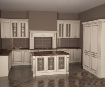 European Style Kitchen Cabinet-ID:246873461