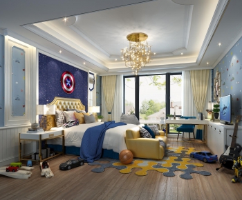 European Style Bedroom-ID:420936442