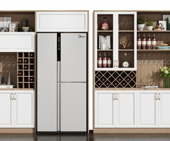 Nordic Style Wine Cabinet-ID:733296345