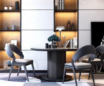 Modern Dining Table And Chairs-ID:819702224