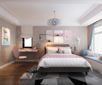 Nordic Style Bedroom-ID:612515532