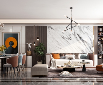 Post Modern Style A Living Room-ID:301087192