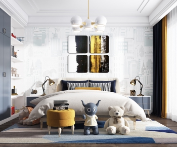 Modern Children's Room-ID:666254579