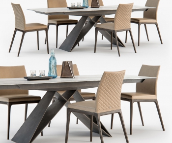 Modern Dining Table And Chairs-ID:482665988