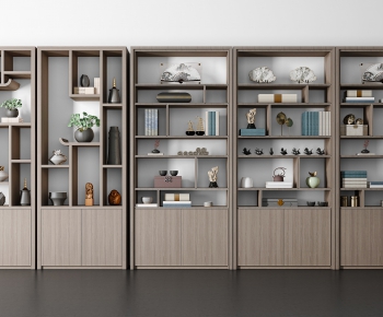 New Chinese Style Bookcase-ID:867081876