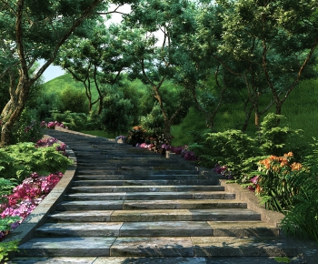 Modern Garden Landscape-ID:842293789