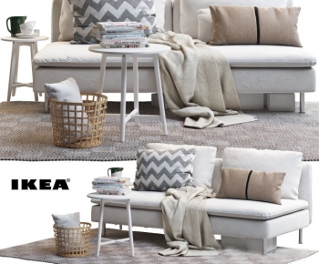 Nordic Style A Sofa For Two-ID:162960725