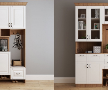 Nordic Style Shoe Cabinet-ID:202851365