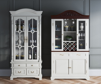 European Style Wine Cabinet-ID:533328915