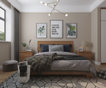 Nordic Style Bedroom-ID:460325519