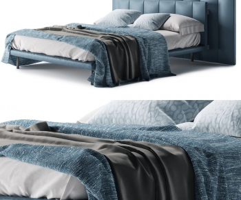 Modern Double Bed-ID:640823476