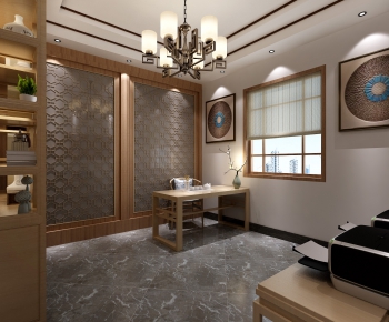 New Chinese Style Manager's Office-ID:902202821