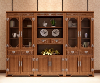 Chinese Style Bookcase-ID:687084432