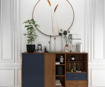 Nordic Style Decorative Cabinet-ID:933502439