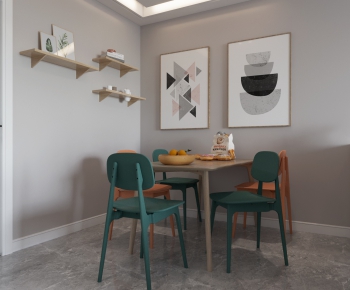 Nordic Style Dining Room-ID:890480923