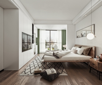 Nordic Style Bedroom-ID:586290641