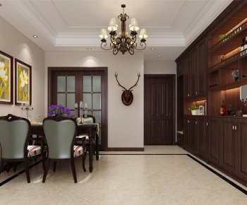 American Style Dining Room-ID:137250681