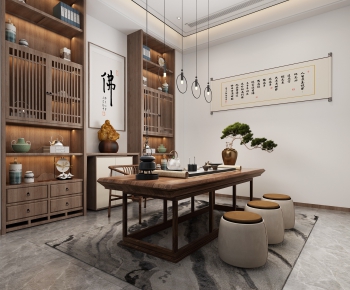 New Chinese Style Tea House-ID:294735181