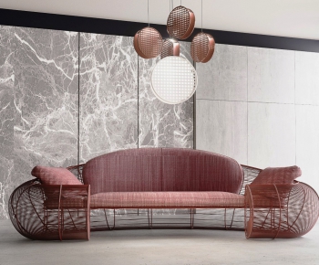 Nordic Style A Sofa For Two-ID:815195761