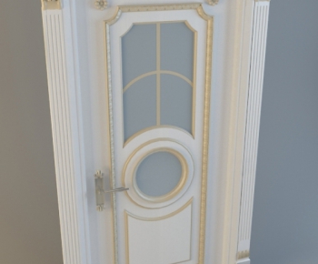 European Style Solid Wood Door-ID:904470894